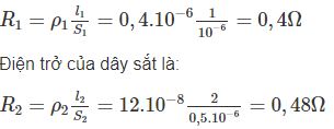 Giải bài tập SBT Vật lý lớp 9 bài 16 - 17: Định luật Jun - Len-xơ. Bài tập vận dụng định luật Jun - Len-xơ