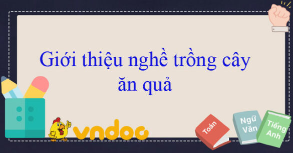 Giới thiệu nghề trồng cây ăn quả