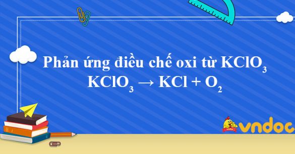 KClO3 → KCl + O2