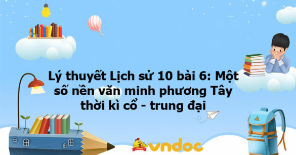 Lý thuyết Lịch sử 10 bài 6 KNTT