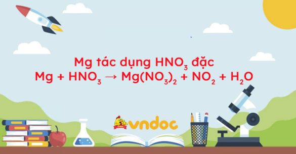 Mg + HNO3 → Mg(NO3)2 + NO2 + H2O