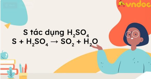 S + H2SO4 → SO2 + H2O