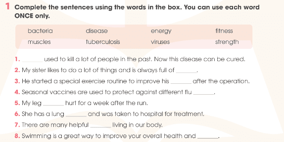 Sách bài tập Tiếng Anh 11 Global Success Unit 1 Vocabulary