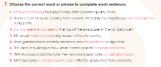 Sách bài tập Tiếng Anh 11 Global Success Unit 3 Grammar