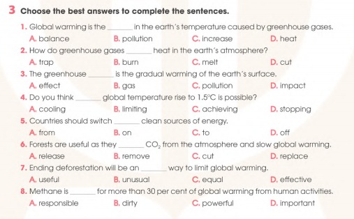 Sách bài tập Tiếng Anh 11 Global Success Unit 5 Vocabulary