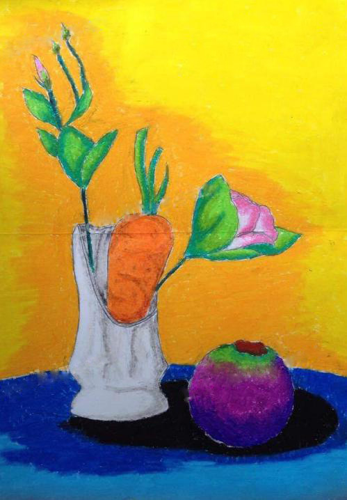 Soạn Mĩ thuật lớp 9 Bài 3: Vẽ theo mẫu – Lọ hoa và quả (Vẽ màu)