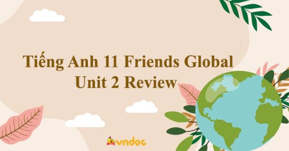 Tiếng Anh 11 Friends Global Unit 2 Review