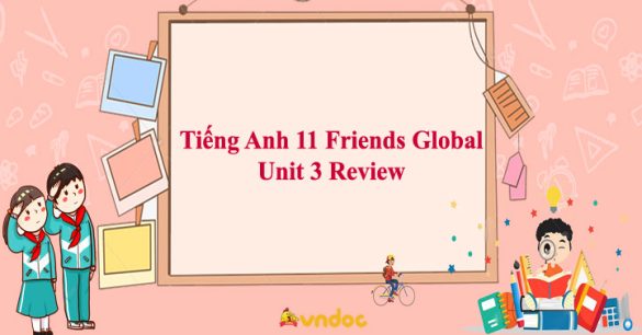 Tiếng Anh 11 Friends Global Unit 3 Review