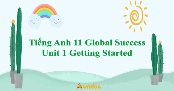 Tiếng Anh 11 Global Success Unit 1 Getting Started