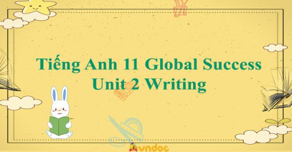 Tiếng Anh 11 Global Success Unit 2 Writing