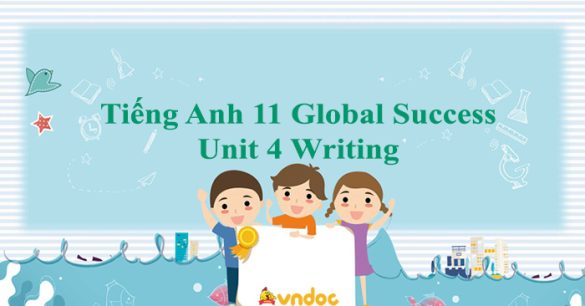 Tiếng Anh 11 Global Success Unit 4 Writing