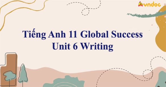 Tiếng Anh 11 Global Success Unit 6 Writing