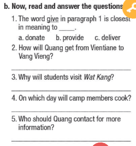 Tiếng Anh 11 Smart World Unit 5 Lesson 3