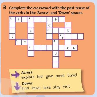 Tiếng Anh 7 Friends Plus Unit 3 Puzzles and Games