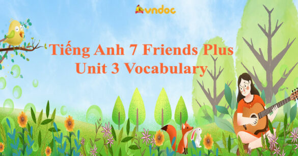 Tiếng Anh 7 Friends Plus Unit 3 Vocabulary