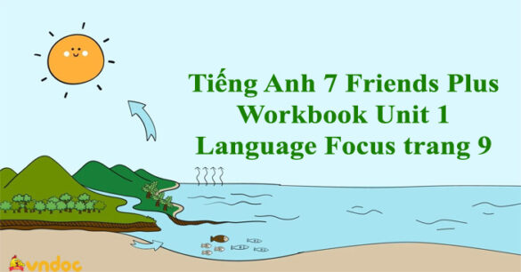 Tiếng Anh 7 Friends Plus Workbook Unit 1 Language Focus trang 9