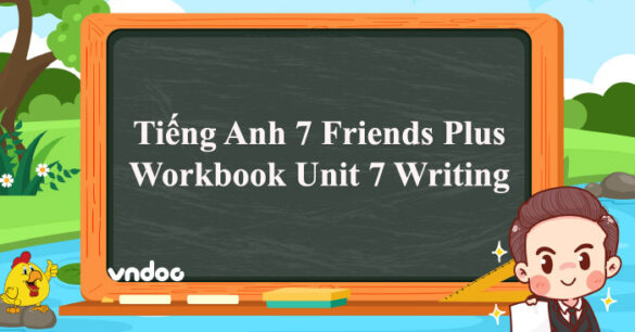 Tiếng Anh 7 Friends Plus Workbook Unit 7 Writing