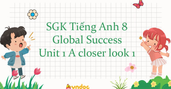 Tiếng Anh 8 unit 1 A closer look 1 Global Success