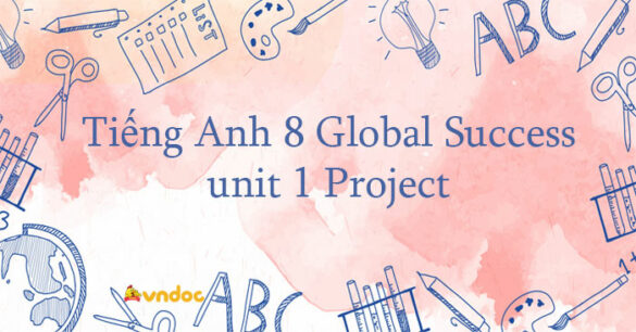 Tiếng Anh 8 unit 1 Project Global Success