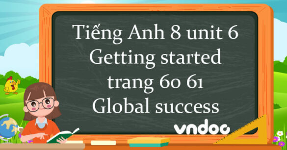 Tiếng Anh 8 unit 6 Getting started trang 60 61 Global success