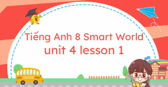 Tiếng Anh lớp 8 unit 4 lesson 1