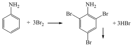 C6H5NH2 + HCl → C6H5NH3Cl