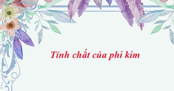 Tính chất của phi kim