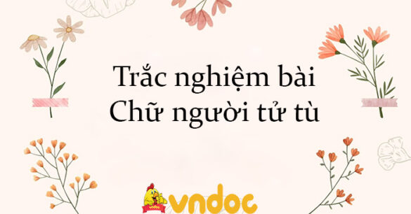 Trắc nghiệm bài Chữ người tử tù