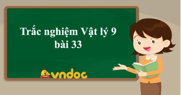 Trắc nghiệm Vật lý 9 bài 35