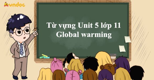 Từ vựng Unit 5 lớp 11 Global warming