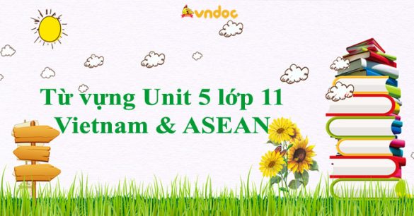 Từ vựng Unit 5 lớp 11 Vietnam & ASEAN