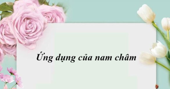 Ứng dụng của nam châm