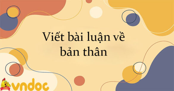 Viết bài luận về bản thân