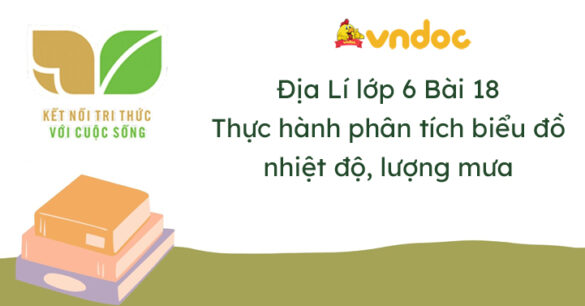 Địa lí 6 bài 18 Thực hành phân tích biểu đồ nhiệt độ, lượng mưa