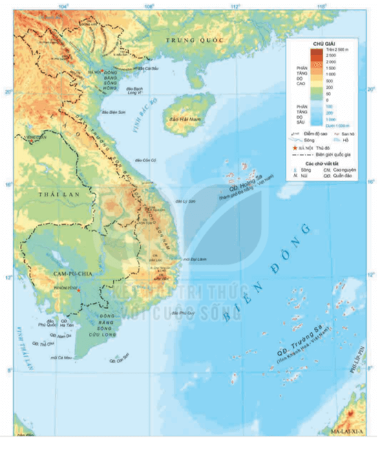 Địa lí 8 Kết nối tri thức Bài 2: Địa hình Việt Nam