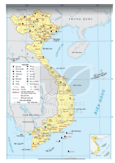 Địa lí 8 Kết nối tri thức Bài 3: Khoáng sản Việt Nam