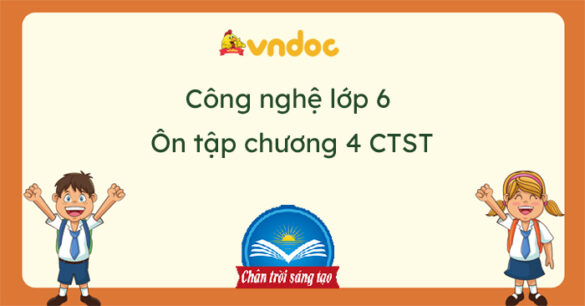 Công nghệ 6 Ôn tập chương 4 Chân trời sáng tạo