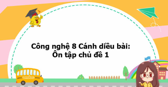 Công nghệ 8 Cánh diều bài: Ôn tập chủ đề 1