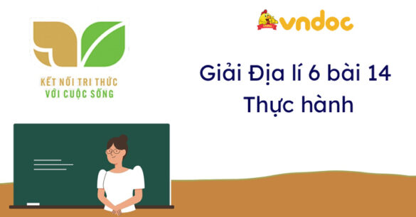 Địa lí 6 bài 14: Thực hành: Đọc lược đồ địa hình tỉ lệ lớn và lát cắt địa hình đơn giản