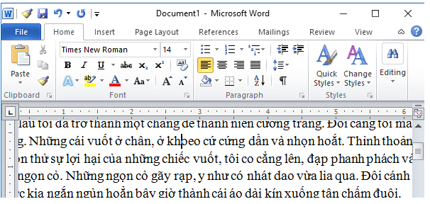 Giải bài tập SGK Tin học 6 bài 14: Soạn thảo văn bản đơn giản