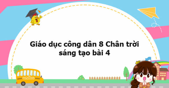 Giáo dục công dân 8 Chân trời sáng tạo bài 4 trang 22, 23, 24, 25, 26