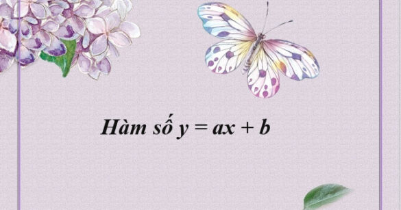 Hàm số y = ax + b