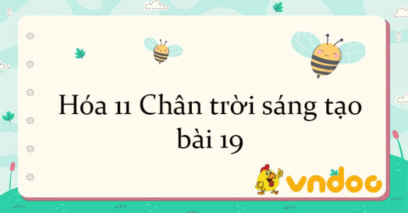 Hóa 11 Chân trời sáng tạo bài 19