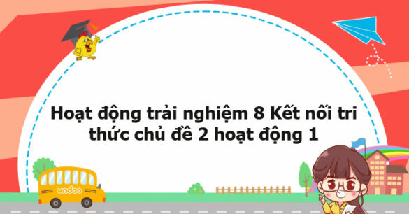 Hoạt động trải nghiệm 8 Kết nối tri thức chủ đề 2 hoạt động 1