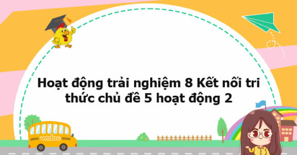 Hoạt động trải nghiệm 8 Kết nối tri thức chủ đề 5 hoạt động 2