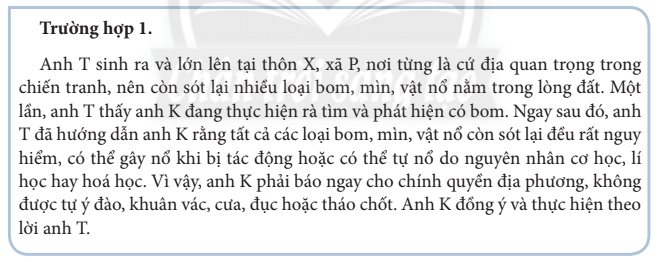 Giáo dục công dân 8 Chân trời sáng tạo bài 9 trang 54, 56, 59, 60, 62, 63