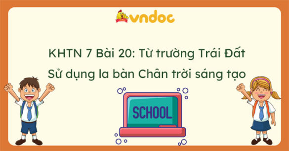 Khoa học tự nhiên 7 Bài 20: Từ trường Trái Đất - Sử dụng la bàn Chân trời sáng tạo