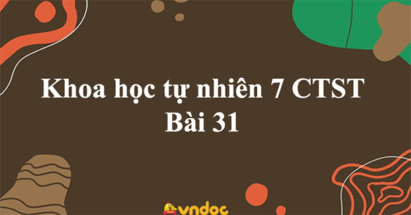 Khoa học tự nhiên 7 Bài 31: Thực hành chứng minh thân vận chuyển nước và lá thoát hơi nước