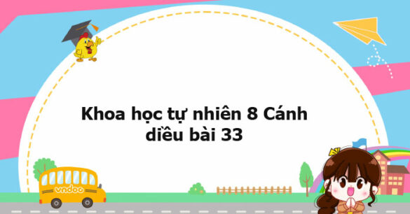 Khoa học tự nhiên 8 Cánh diều bài 33 trang 157, 158, 159, 160