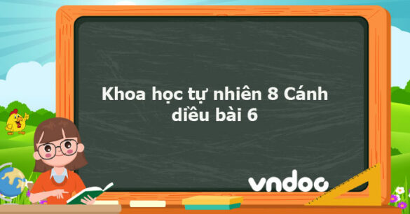 Khoa học tự nhiên 8 Cánh diều bài 6 trang 36, 37, 38, 39, 40